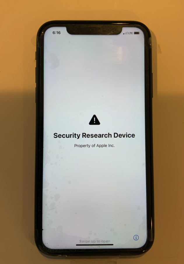 An iPhone Security Research Device.