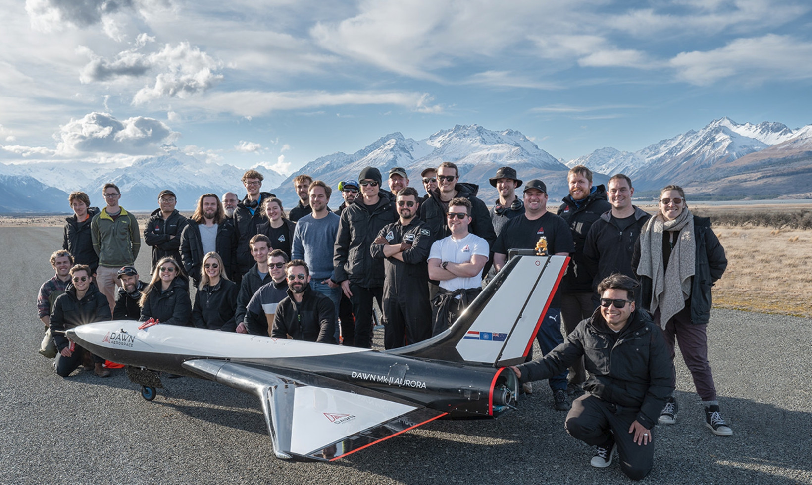 dawn aerospace team photo