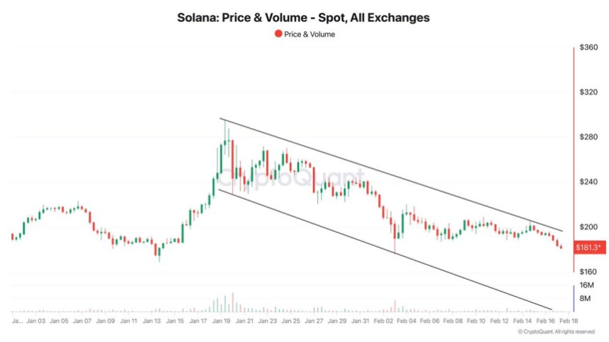 Solana Price & Volume in All Exchanges | Source: Axel Adler on X