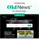 MyHeritage debuts OldNews.com, offering access to millions of historical newspaper pages
