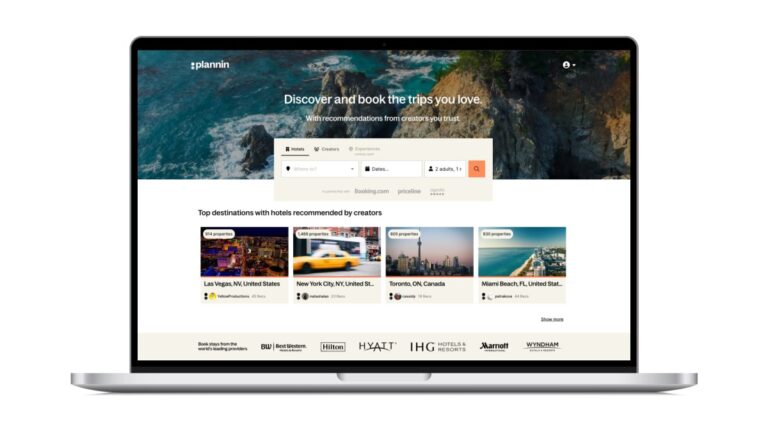 Former Priceline execs debut Plannin, a booking platform that uses travel influencers to help plan trips | TechCrunch
