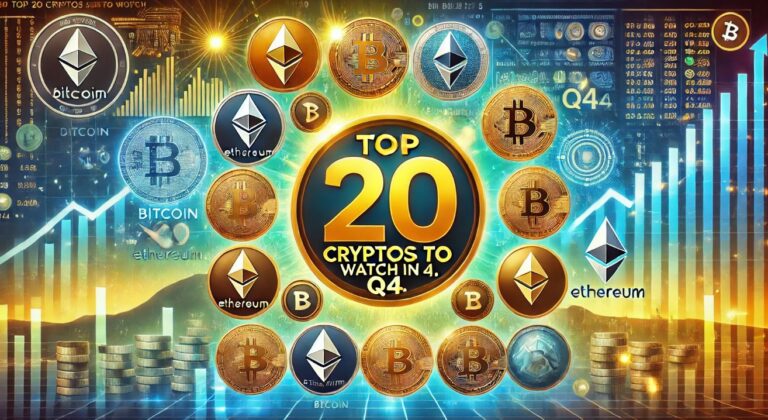 The Top 20 Crypto To Watch In Q4