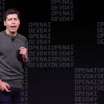 OpenAI CEO Sam Altman speaks during the OpenAI DevDay event on November 06, 2023 in San Francisco, California.