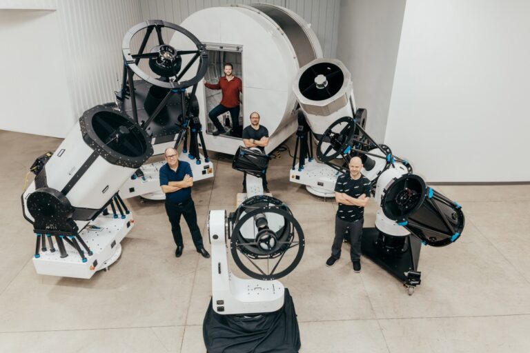 The Observable Space team and their telescopes